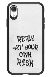 At Your Own Risk - Apple iPhone XR