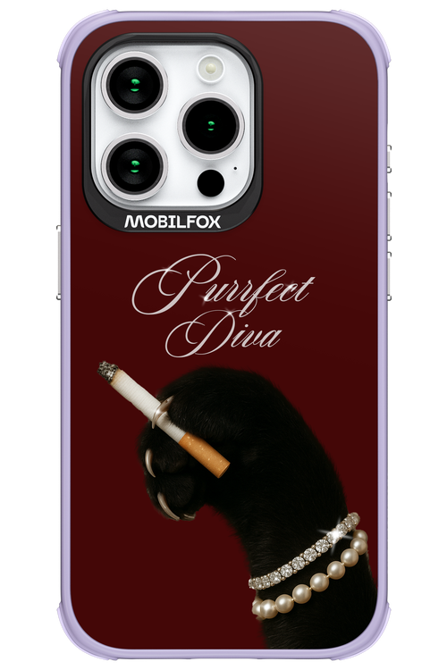 Purrfect Diva - Apple iPhone 15 Pro