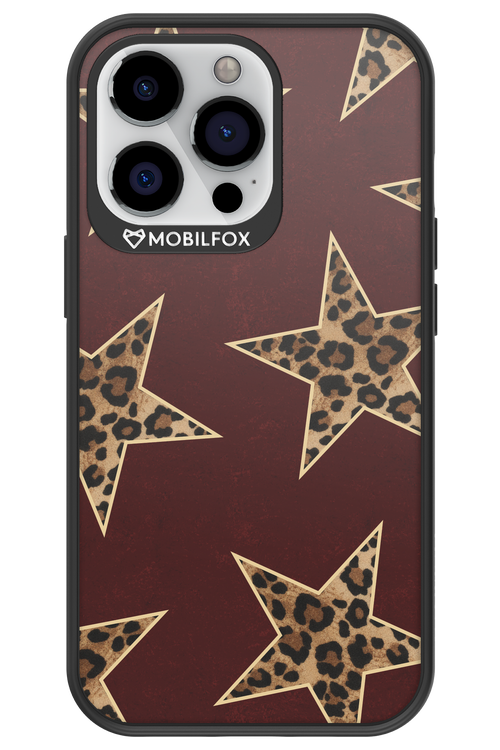 Wild Stars Burgundy - Apple iPhone 13 Pro