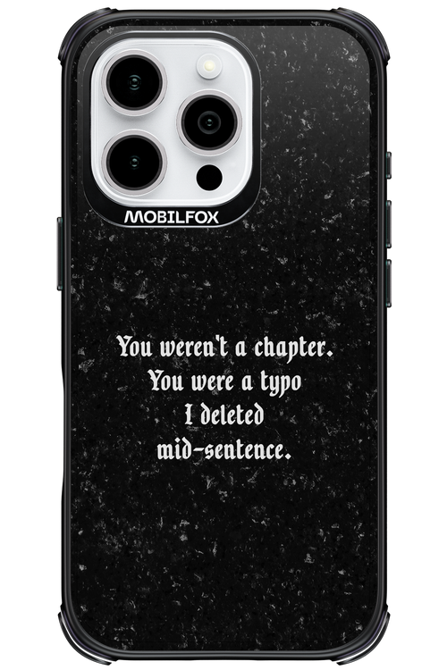 A Typo - Apple iPhone 16 Pro