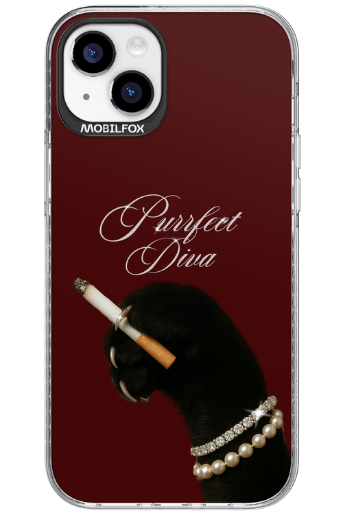 Purrfect Diva - Apple iPhone 15 Plus