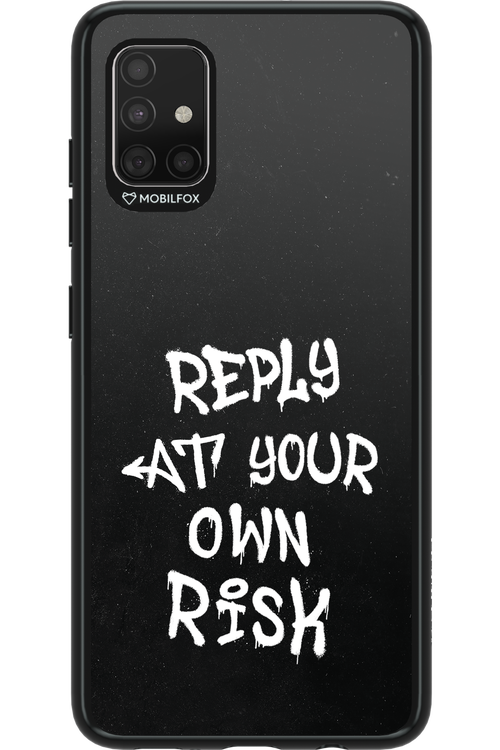 Risk Black - Samsung Galaxy A51