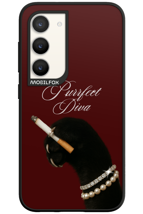 Purrfect Diva - Samsung Galaxy S23