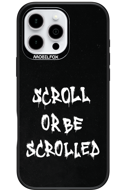 Scroll Black - Apple iPhone 16 Pro Max
