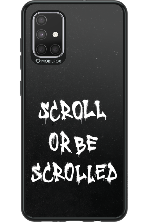Scroll Black - Samsung Galaxy A71