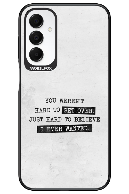 Hard to Believe 2.0 - Samsung A16