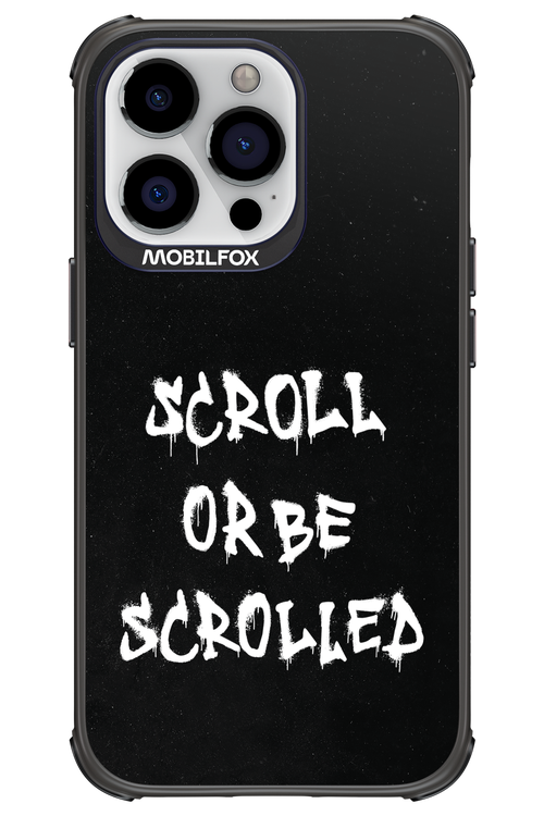 Scroll Black - Apple iPhone 13 Pro