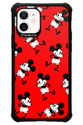 Iconic Mouse (red pattern) - Apple iPhone 12