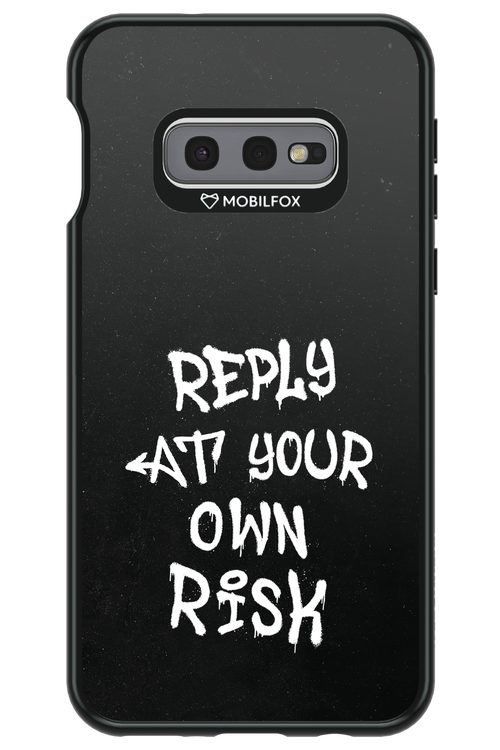 Risk Black - Samsung Galaxy S10e