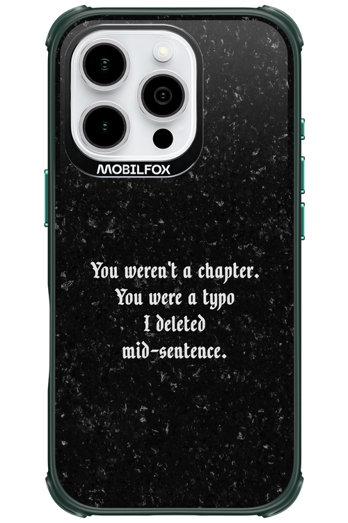 A Typo - Apple iPhone 16 Pro