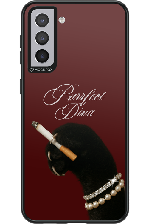 Purrfect Diva - Samsung Galaxy S21+