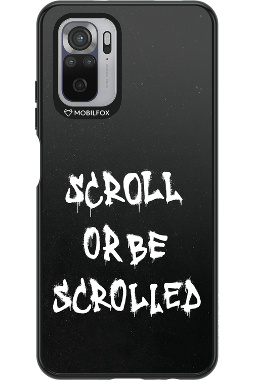 Scroll Black - Xiaomi Redmi Note 10