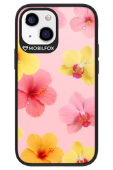 Sunset Flowers - Apple iPhone 13 Mini