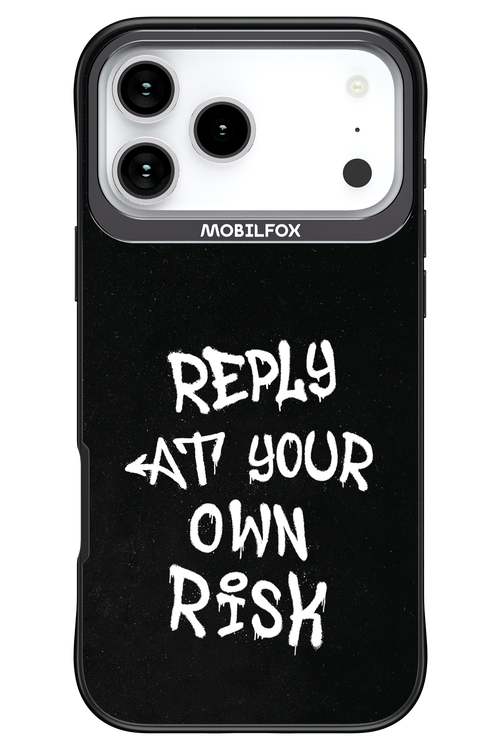 Risk Black - Apple iPhone 17 Pro Max