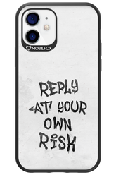 At Your Own Risk - Apple iPhone 12