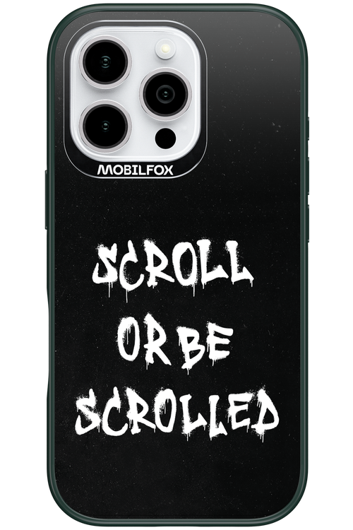 Scroll Black - Apple iPhone 16 Pro