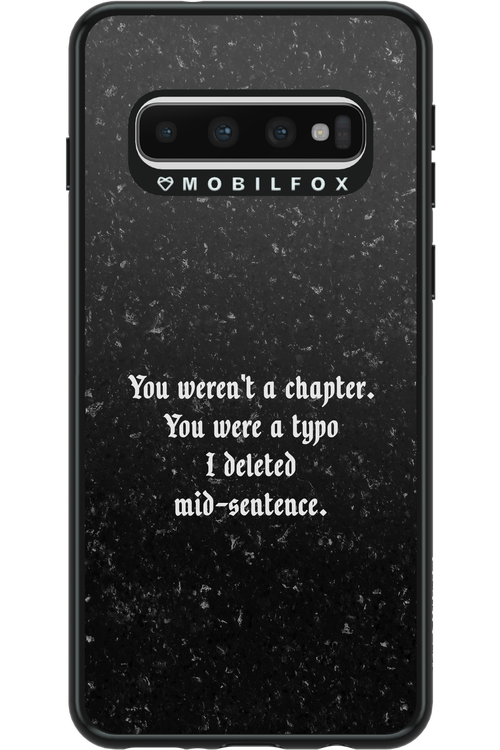 A Typo - Samsung Galaxy S10