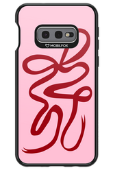 Burgundy Bow - Samsung Galaxy S10e