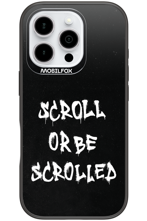 Scroll Black - Apple iPhone 16 Pro