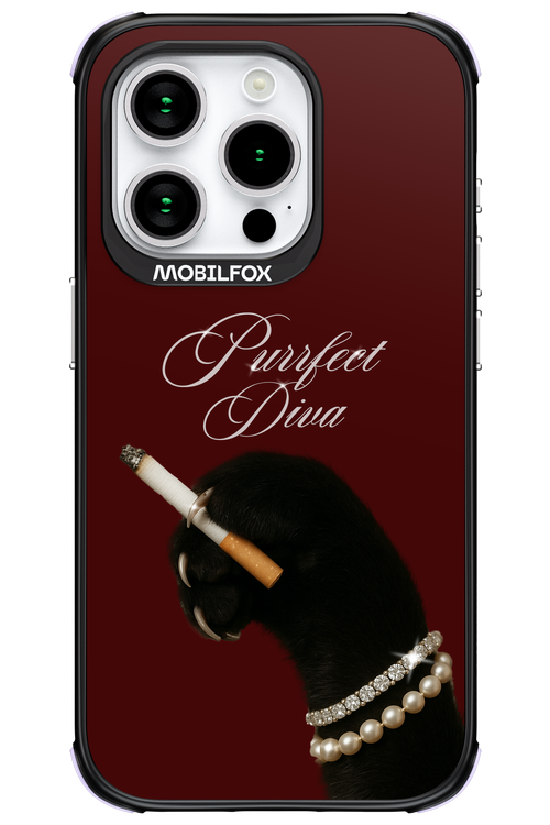 Purrfect Diva - Apple iPhone 15 Pro