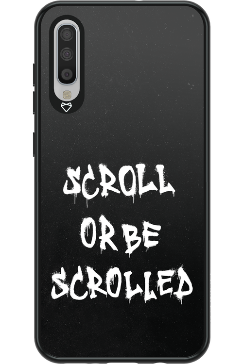 Scroll Black - Samsung Galaxy A70
