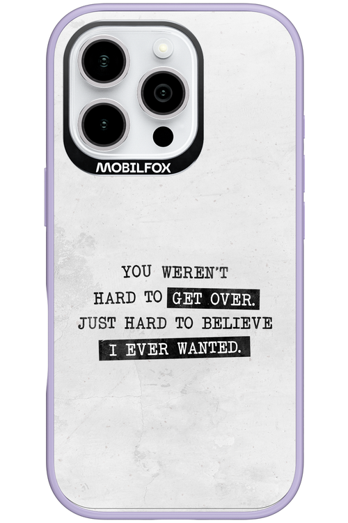 Hard to Believe - Apple iPhone 16 Pro