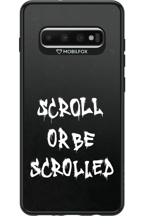 Scroll Black - Samsung Galaxy S10+