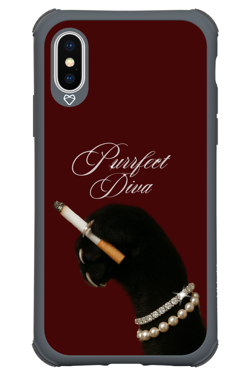Purrfect Diva - Apple iPhone X
