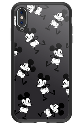 Iconic Mouse (antracite pattern) - Apple iPhone XS Max