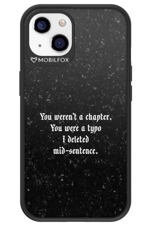 A Typo - Apple iPhone 13