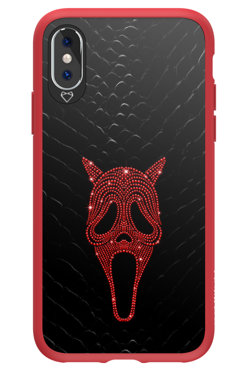Devil Glitter Ghost - Apple iPhone XS