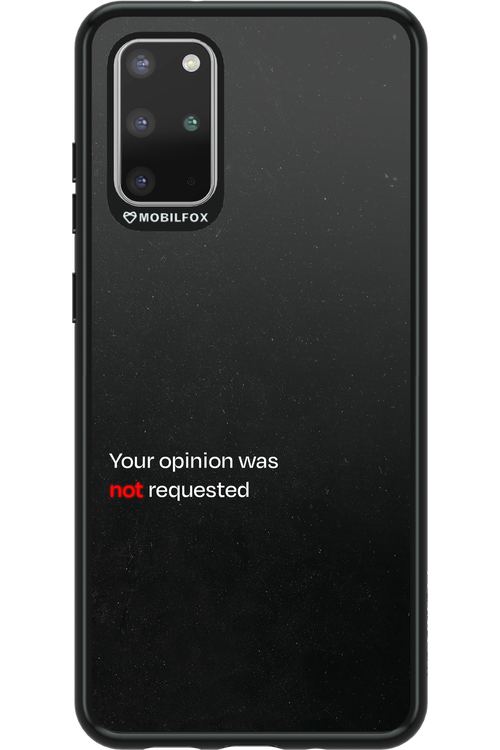 Not Requested - Samsung Galaxy S20+