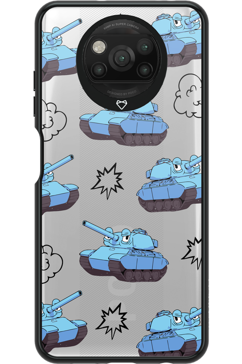 Tank Guy Transparent - Xiaomi Poco X3 NFC
