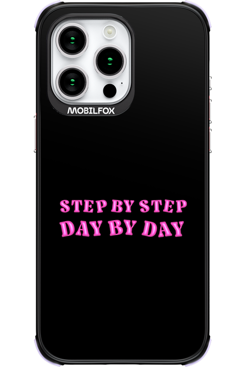 Step by Step Black - Apple iPhone 15 Pro Max