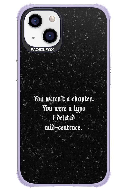 A Typo - Apple iPhone 13