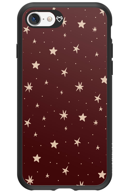 Burgundy Stars - Apple iPhone 7