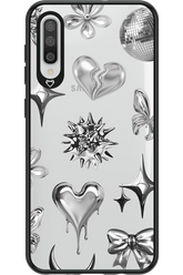 Silver Zone Transparent - Samsung Galaxy A50