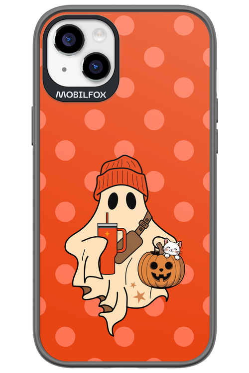 Ghost Girl (Orange) - Apple iPhone 14 Plus