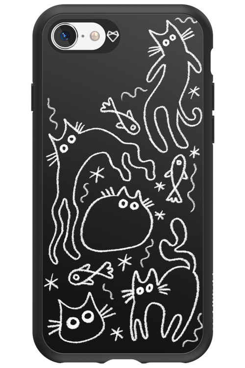 CHALK_CATS - Apple iPhone 8