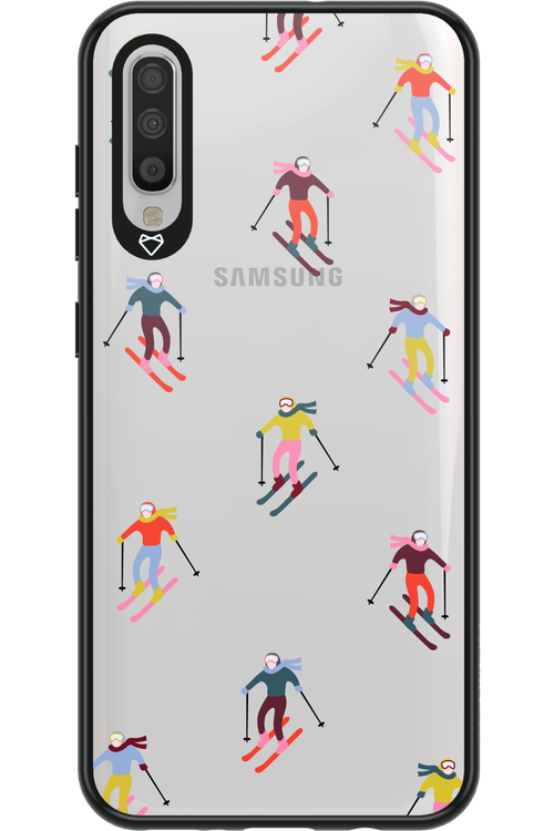 Snow Motion (Transparent) - Samsung Galaxy A70