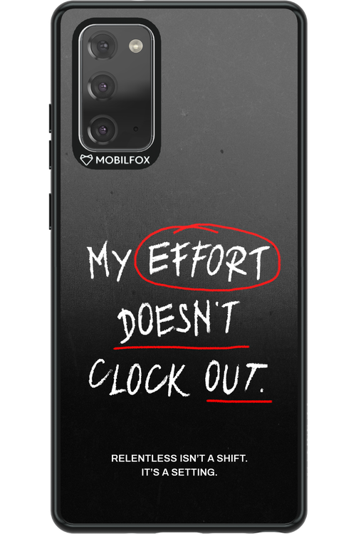 My Effort - Samsung Galaxy Note 20