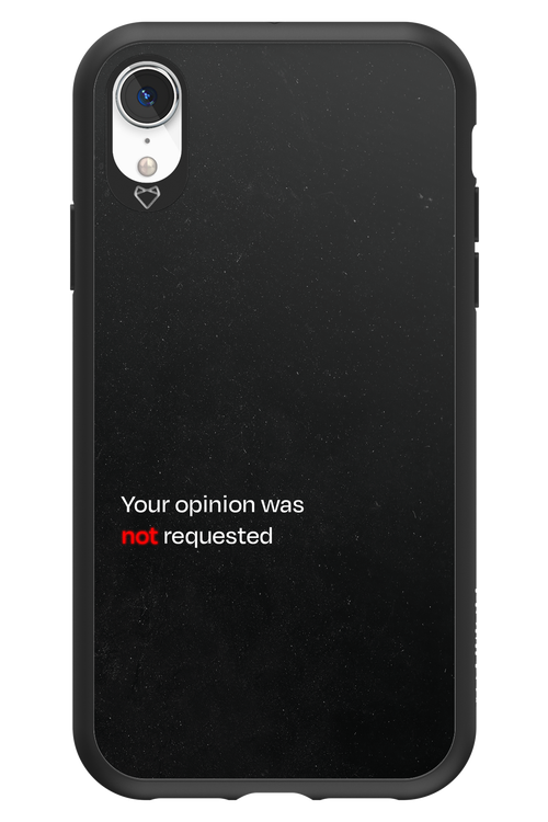 Not Requested 2.0 - Apple iPhone XR