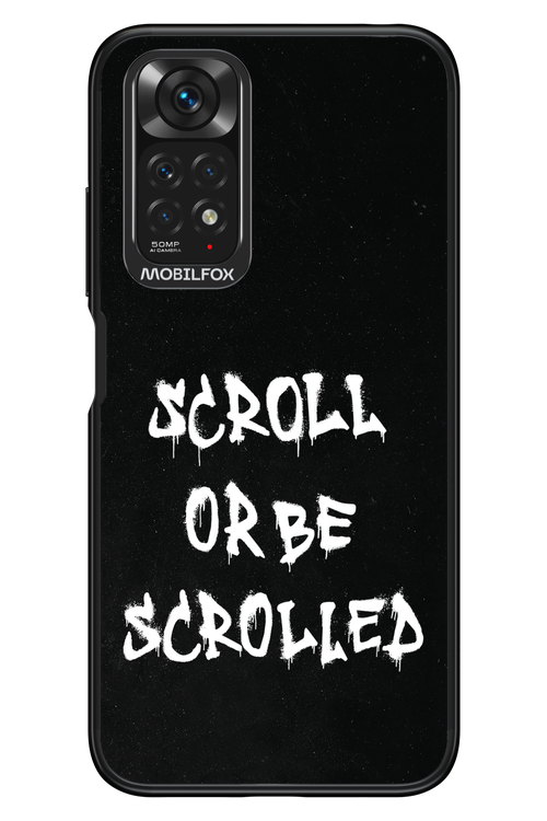 Scroll Black - Xiaomi Redmi Note 11/11S 4G