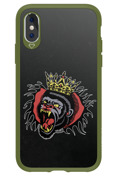 Monkey Rage Black - Apple iPhone XS