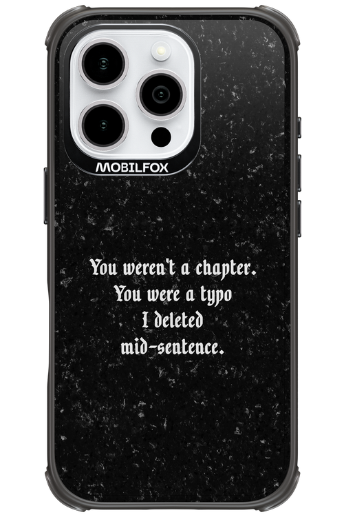 A Typo - Apple iPhone 16 Pro
