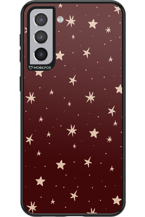 Burgundy Stars - Samsung Galaxy S21+