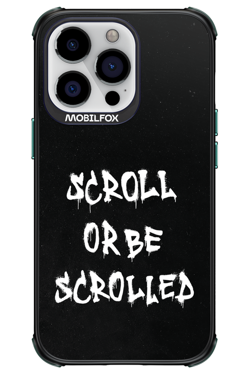 Scroll Black - Apple iPhone 13 Pro
