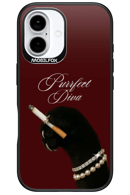 Purrfect Diva - Apple iPhone 16