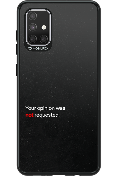 Not Requested - Samsung Galaxy A71