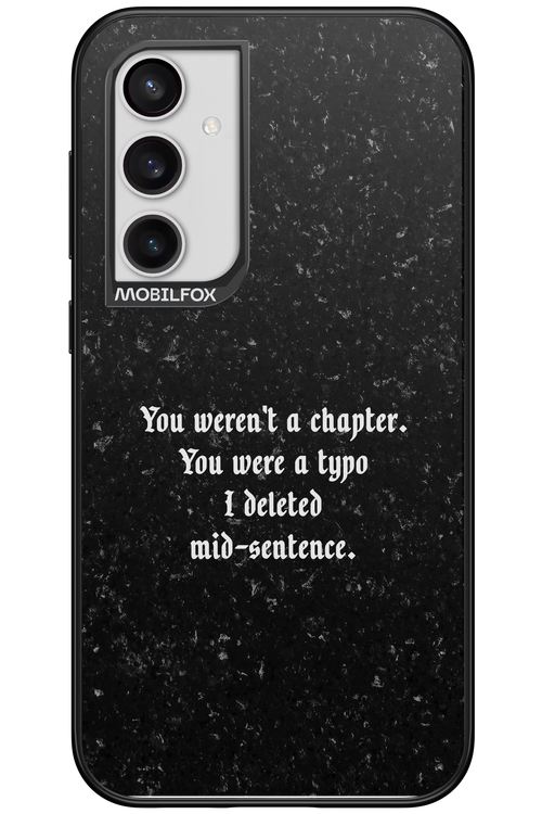 A Typo - Samsung Galaxy S23 FE